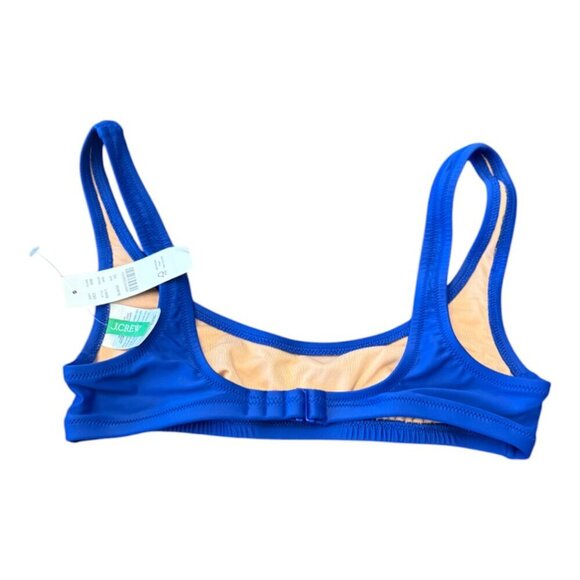 J. Crew Squareneck bikini top Royal Blue XS - Picture 6 of 6